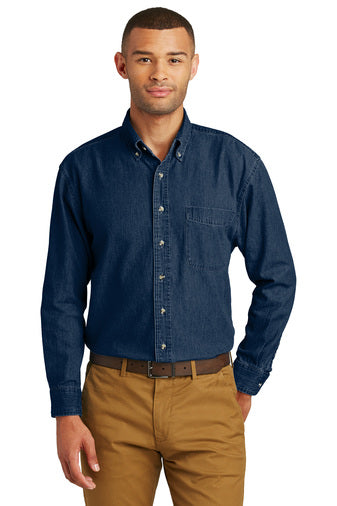 Denim Shirt Long Sleeve