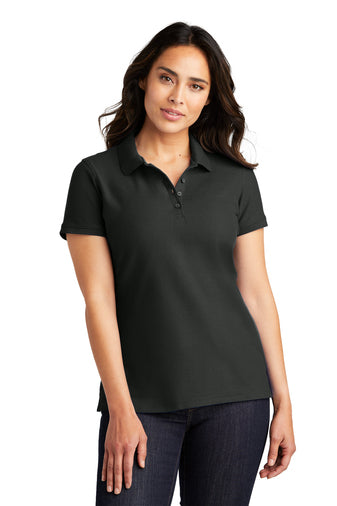 Womens Polo Cotton Pique k100