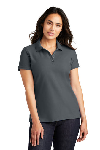 Womens Polo Cotton Pique k100