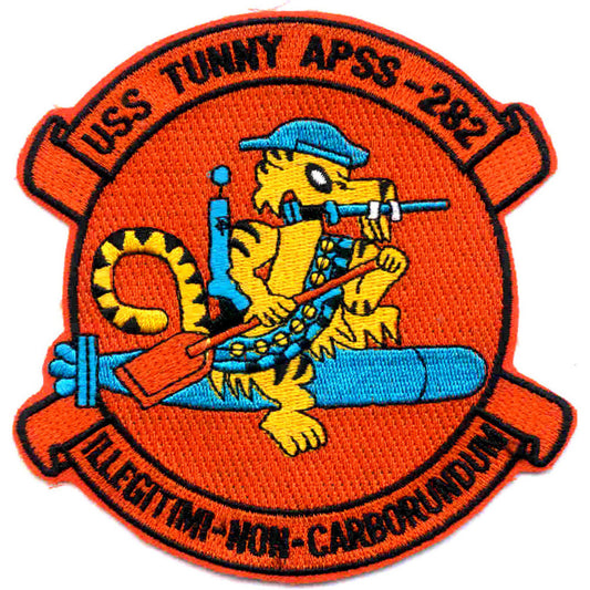 USS TUNNY APSS 282 PATCH