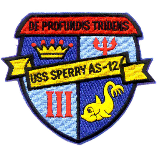 USS SPERRY AS - 12 PATCH