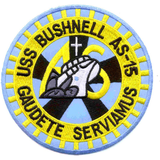 USS BUSHNELL AS - 15 PATCH