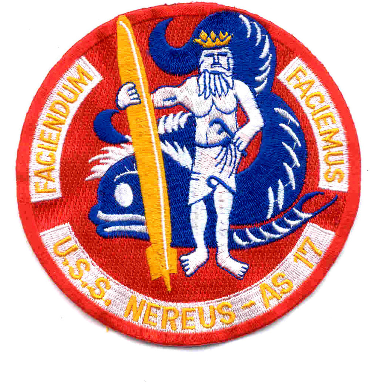 USS NEREUS AS - 17 PATCH