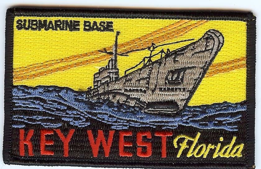 SUBMARINE BASE KEY WEST COMMANDD PATCH