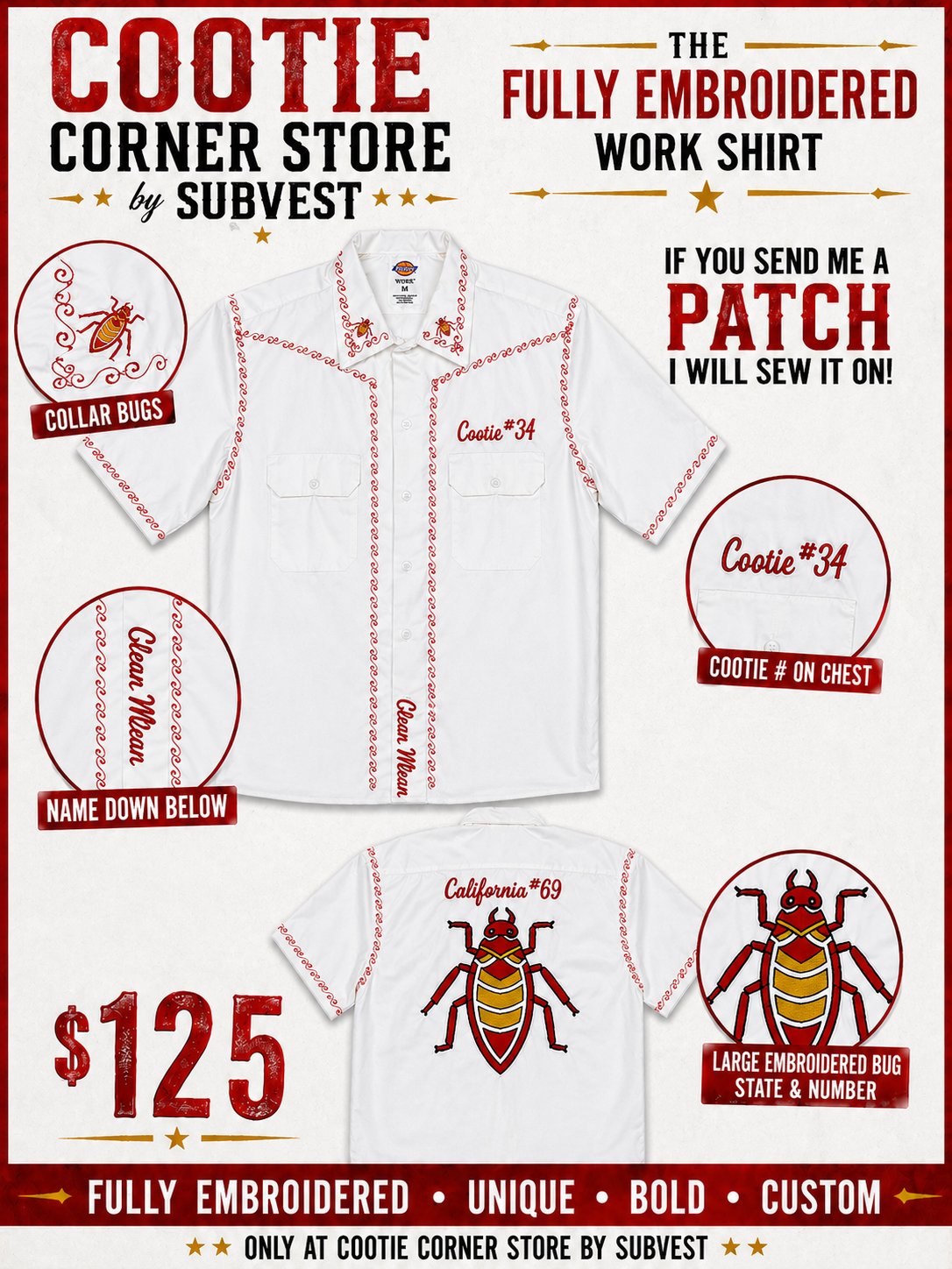 Cootie Work Shirt