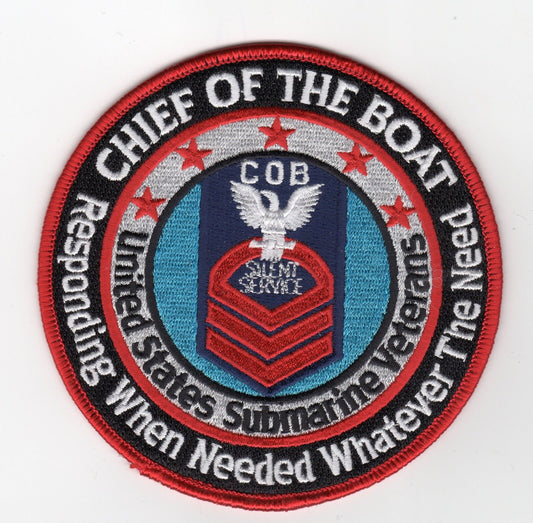 CHEIF of the BOAT PATCH