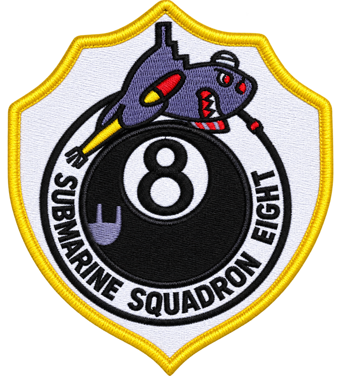 SUBMARINE SQUADRON EIGHT / SUBRON 8 PATCH