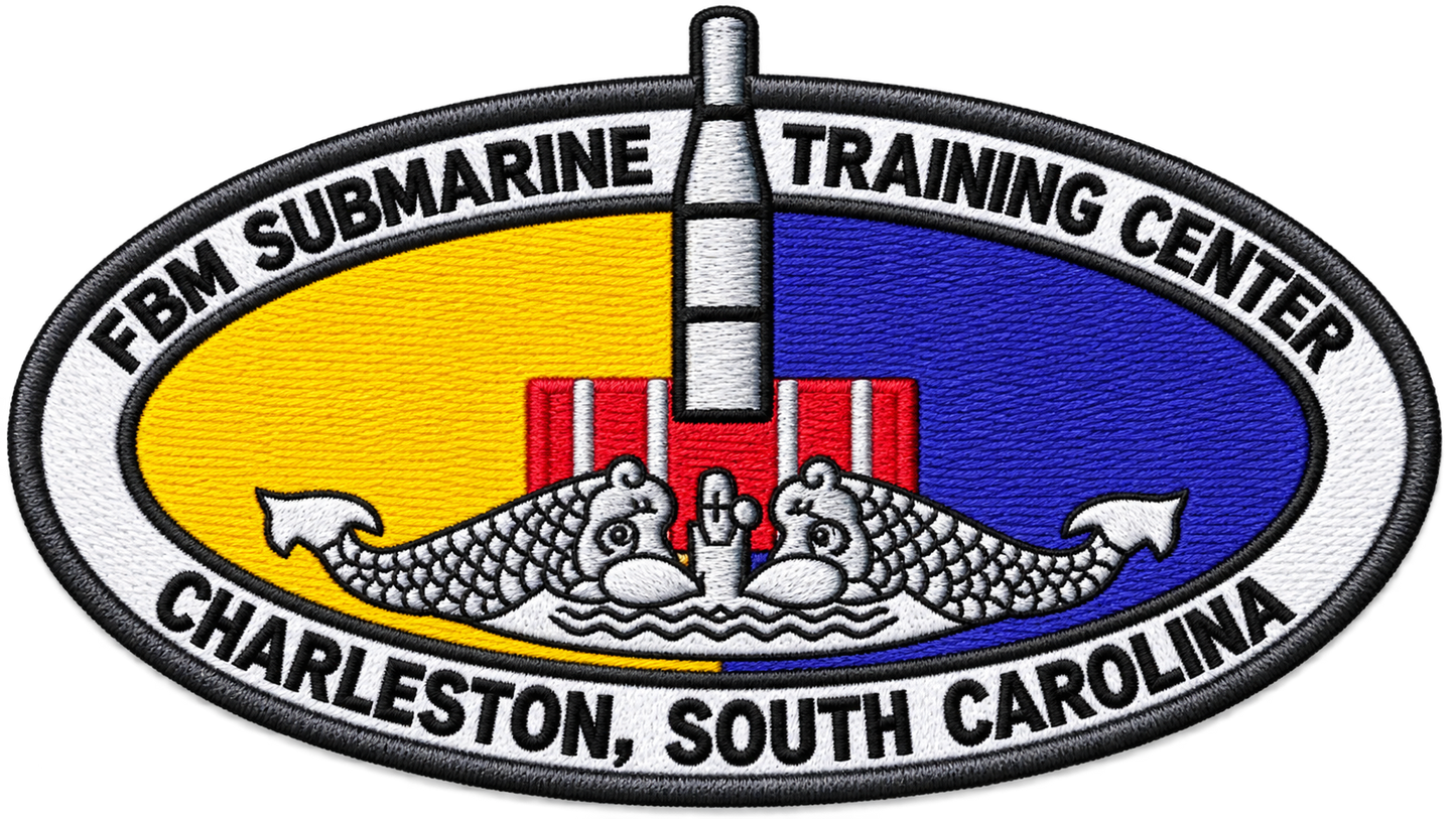 FBM SUBMARINE TRAINING CENTER CHALRESTON PATCH