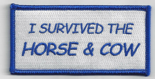I Survived the Horse & Cow DECAL/STICKER