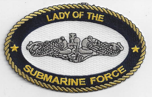 Lady of the Submarine Force PATCH