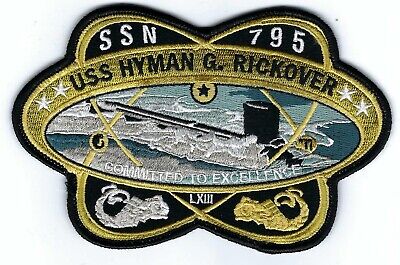 USS RICKOVER SSN 795 Patch