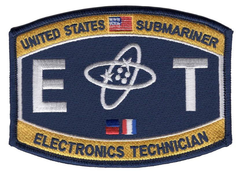 SUBMARINE ELECTRONICS TECHNOCIAN ET  RATING DECAL/STICKER