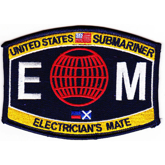 SUBMARINE ELECTRICIANS MATE EM RATING DECAL/STICKER