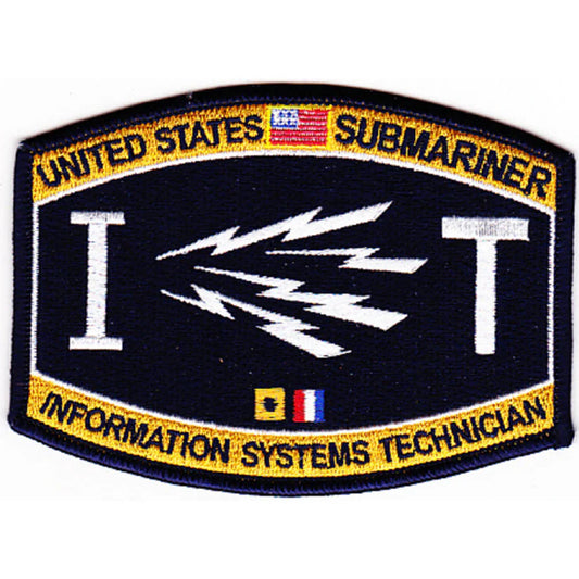 SUBMARINE INFORMATION SYSTEMS TECHICIAN IT DECAL/STICKER