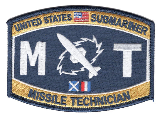 SUBMARINE MISSILE TECHNICIAN MT  RATING DECAL/STICKER