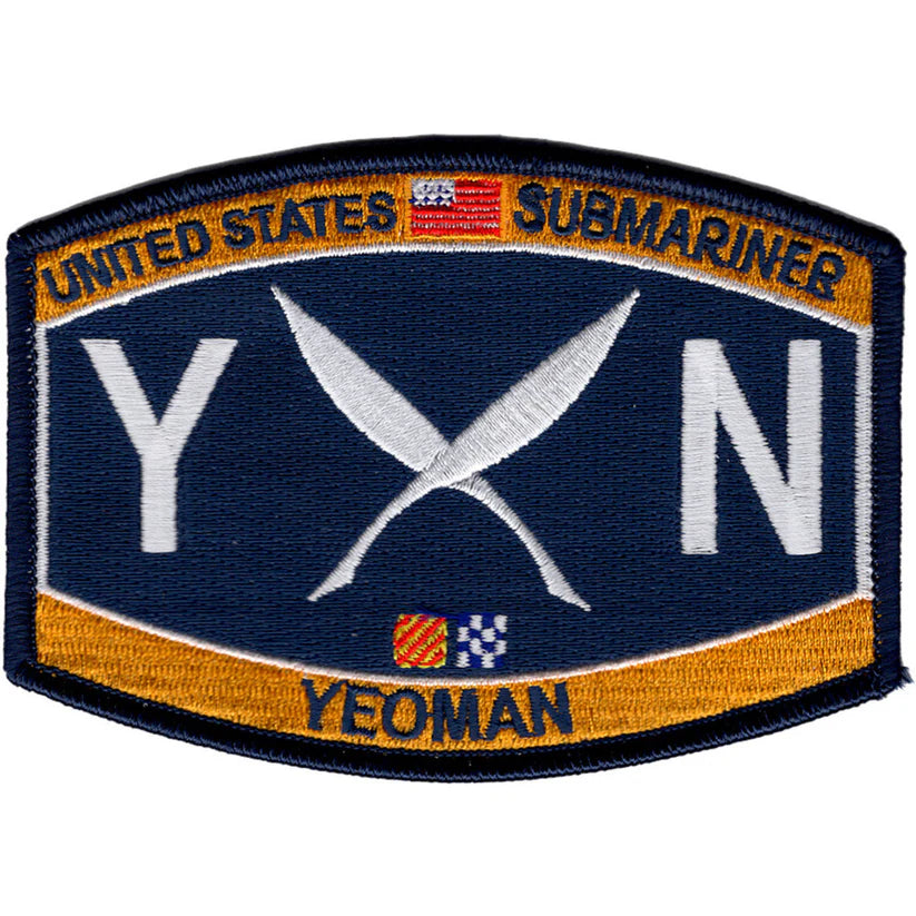 SUBMARINE YOEMAN YN  RATING DECAL/STICKER