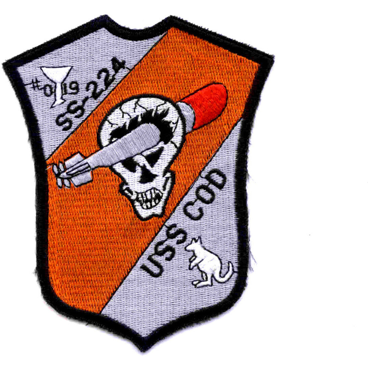 USS COD SS 224 PATCH