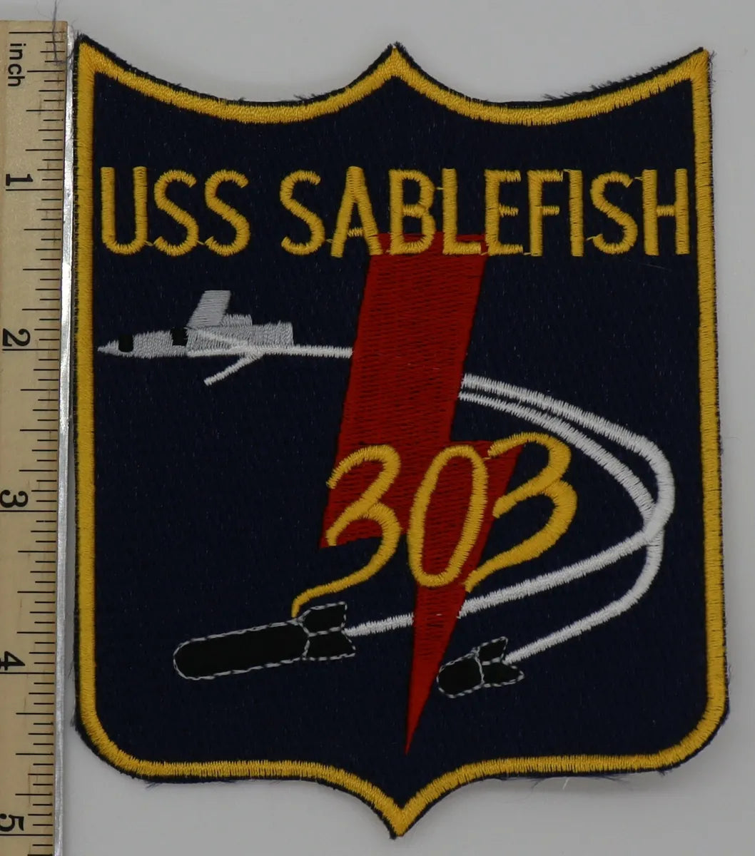 USS SABLEFISH SS 303 PATCH