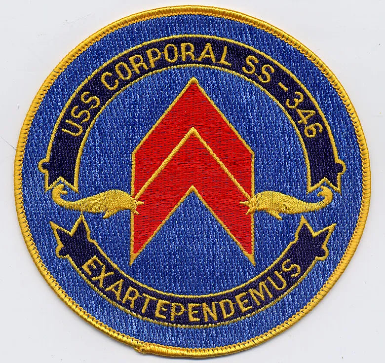 USS CORPORAL SS 346 PATCH