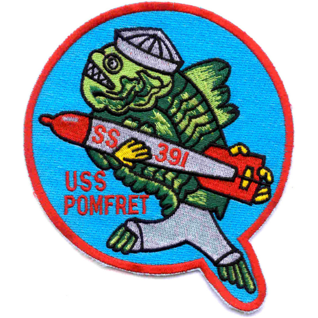 USS POMFRET SS 391 PATCH