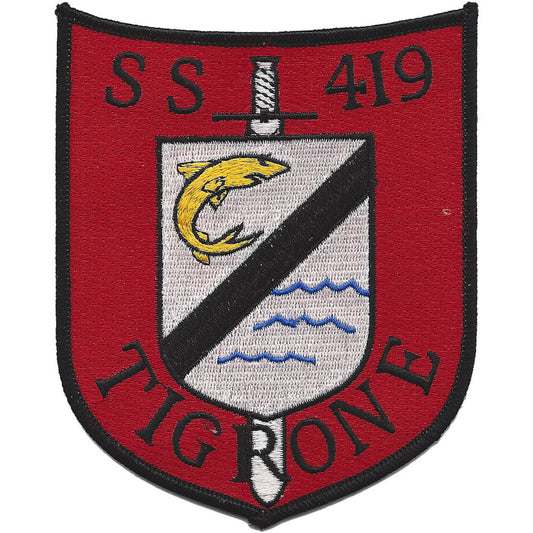 USS TOGRONE SS 419 PATCH
