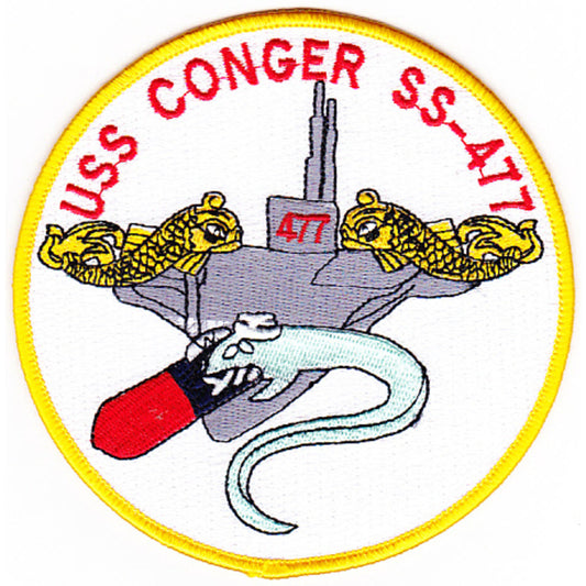 USS CONGER SS 477 PATCH