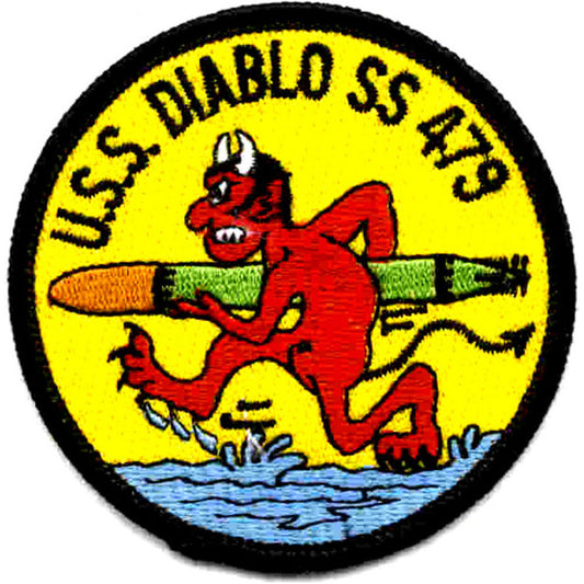 USS DIABLO SS 479 PATCH