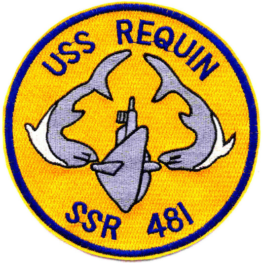 USS REQUIN SSR 481 PATCH