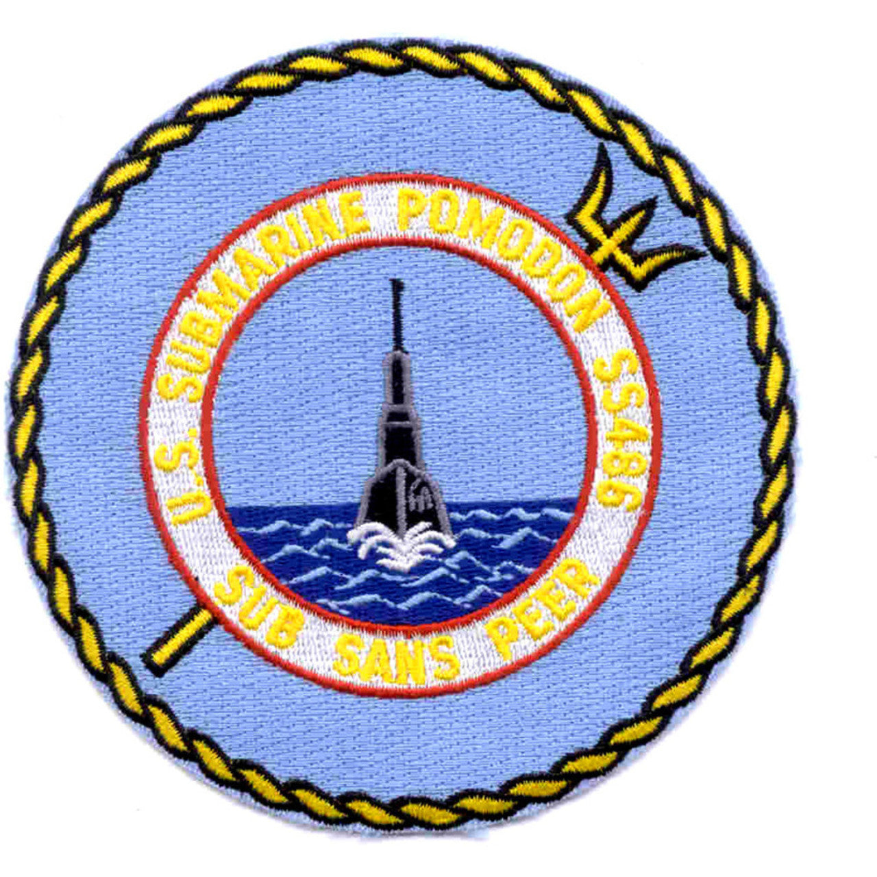 USS POMODON SS 486 PATCH