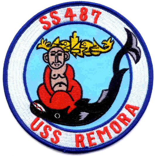 USS REMORA SS 487 PATCH