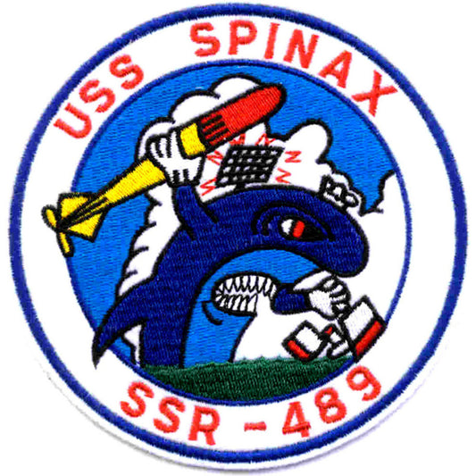 USS SPINAX SSR 489 PATCH
