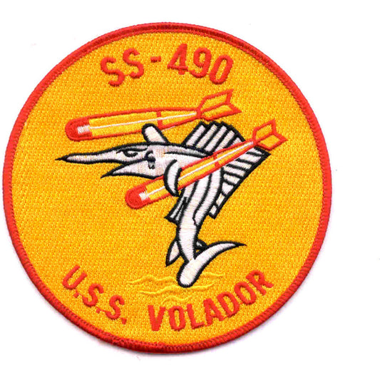 USS VOLADORE SS 490 PATCH