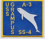 USS GRAMPUS A 3 PATCH