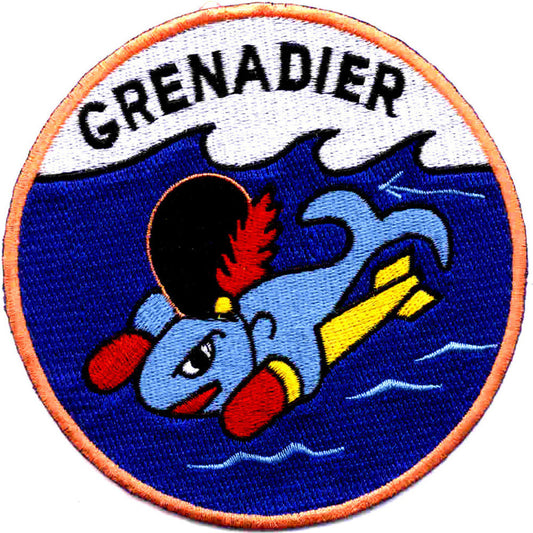 USS GRENADIER SS 525 PATCH