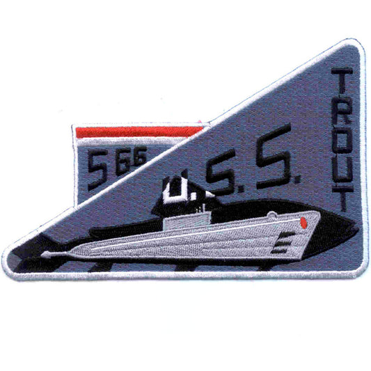 USS TROUT SS 566 PATCH