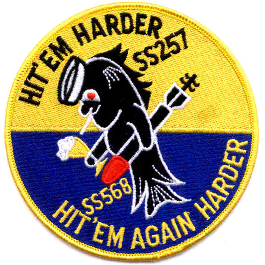 USS HARDER SS 568 PATCH