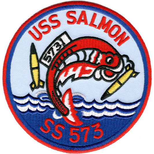 USS SALMON SS 573 PATCH