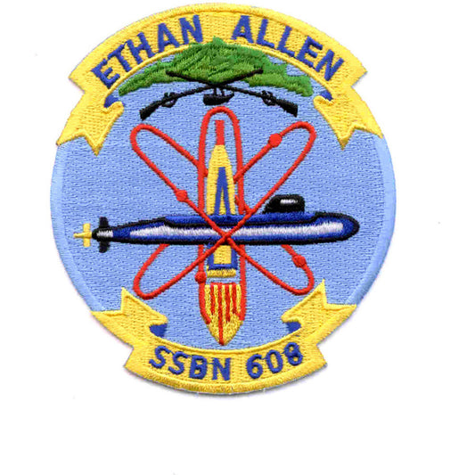 USS ETHAN ALLEN SSBN 608 PATCH