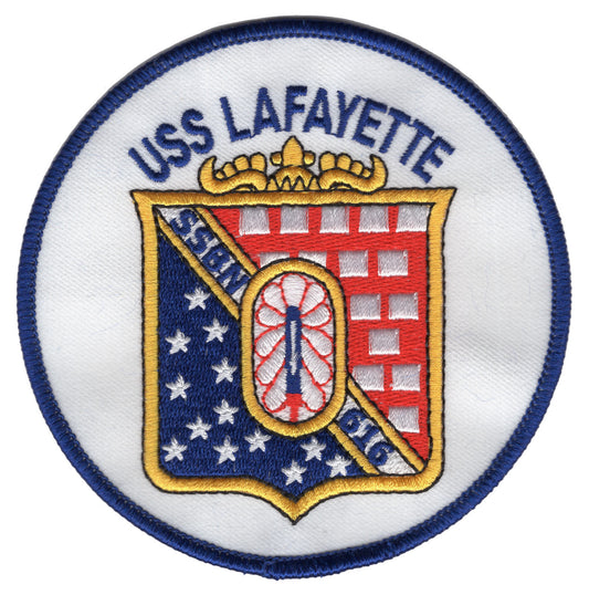 USS LAFAYETTE SSBN 616 PATCH