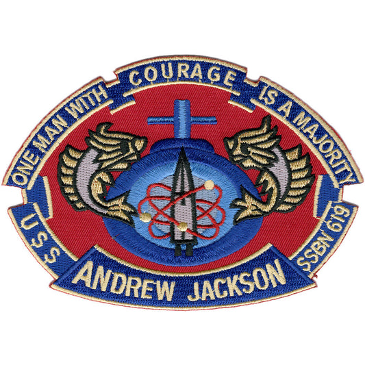 USS ANDREW JACKSON SSBN 619 PATCH
