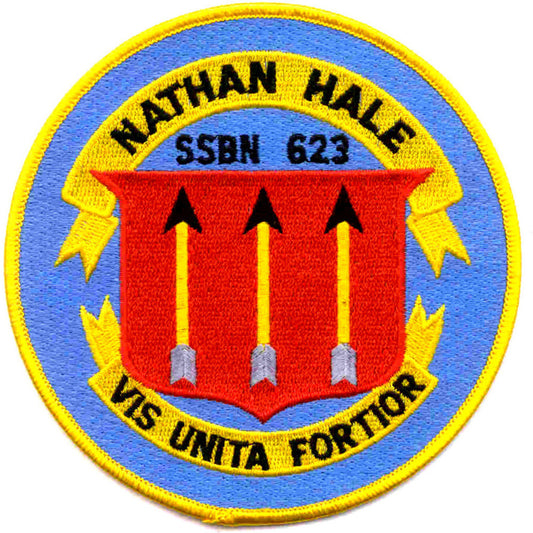 USS NATHAN HALE SSBN 623 PATCH