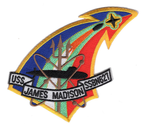USS JAMES MADISON SSBN 627 PATCH