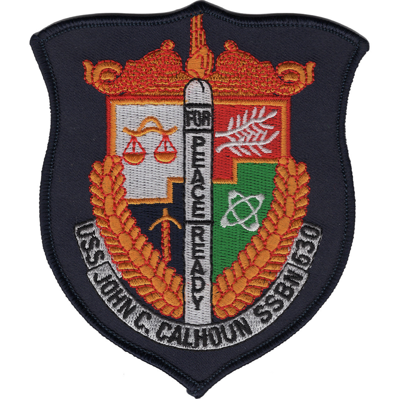 USS JOHN C CALHOUN SSBN 630 PATCH
