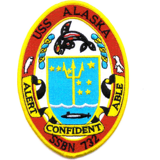 USS ALASKA SSBN 732 PATCH