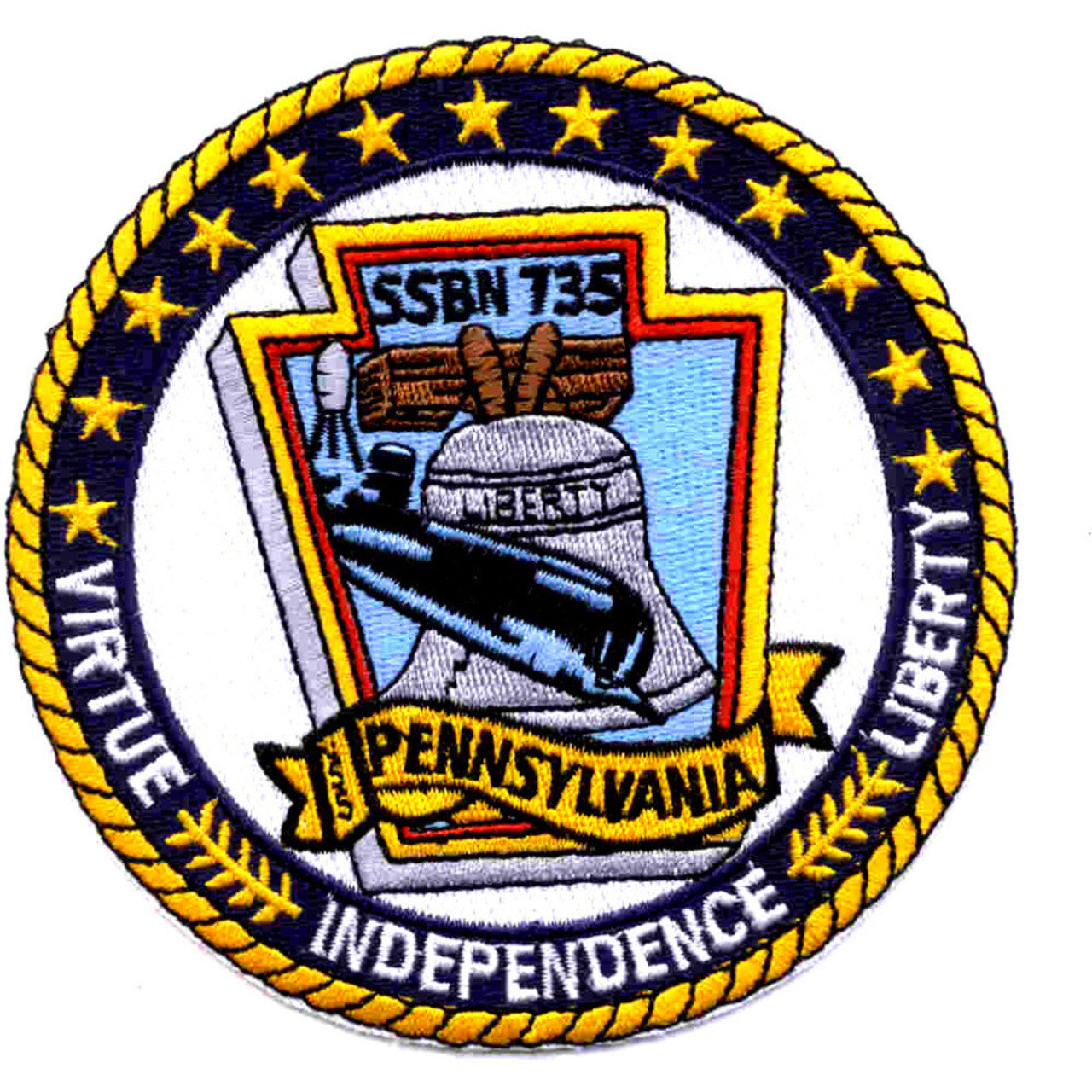 USS PENNSYLVANIA SSBN 735 PATCH