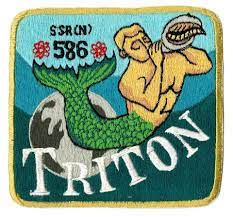 USS TRITON SSR(N) 585 PATCH