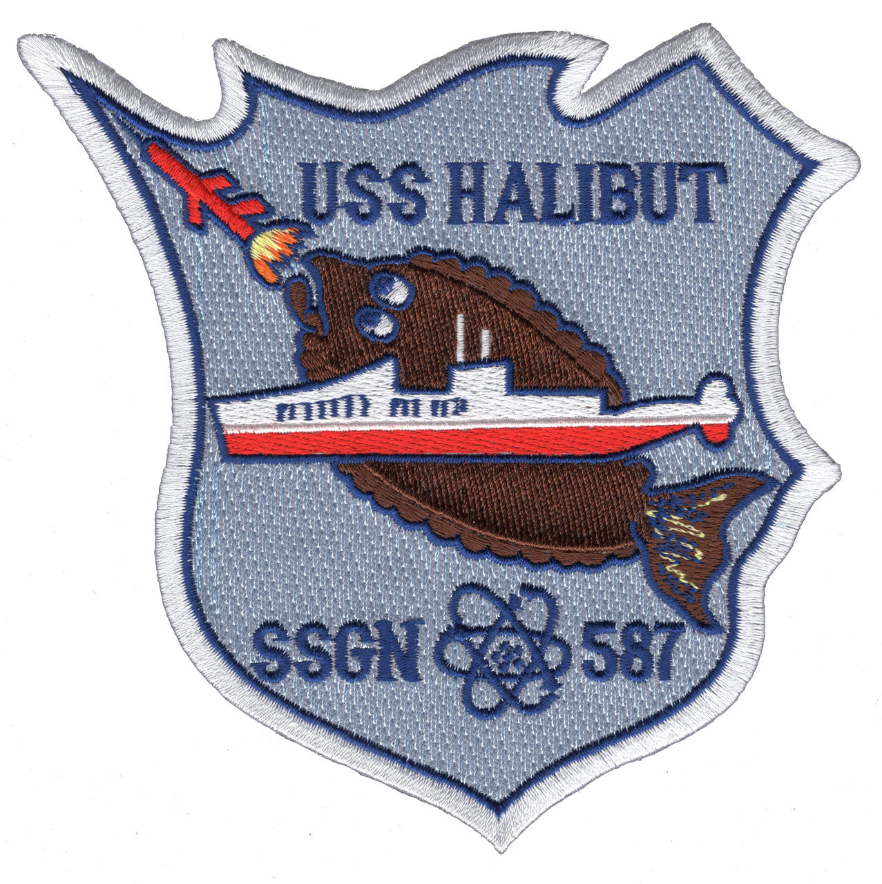 USS HALIBUT SSGN 587 PATCH