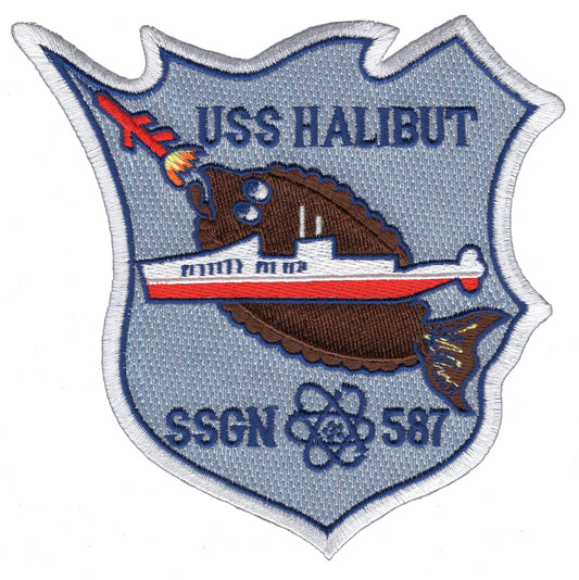USS HALIBUT SSGN 587 PATCH