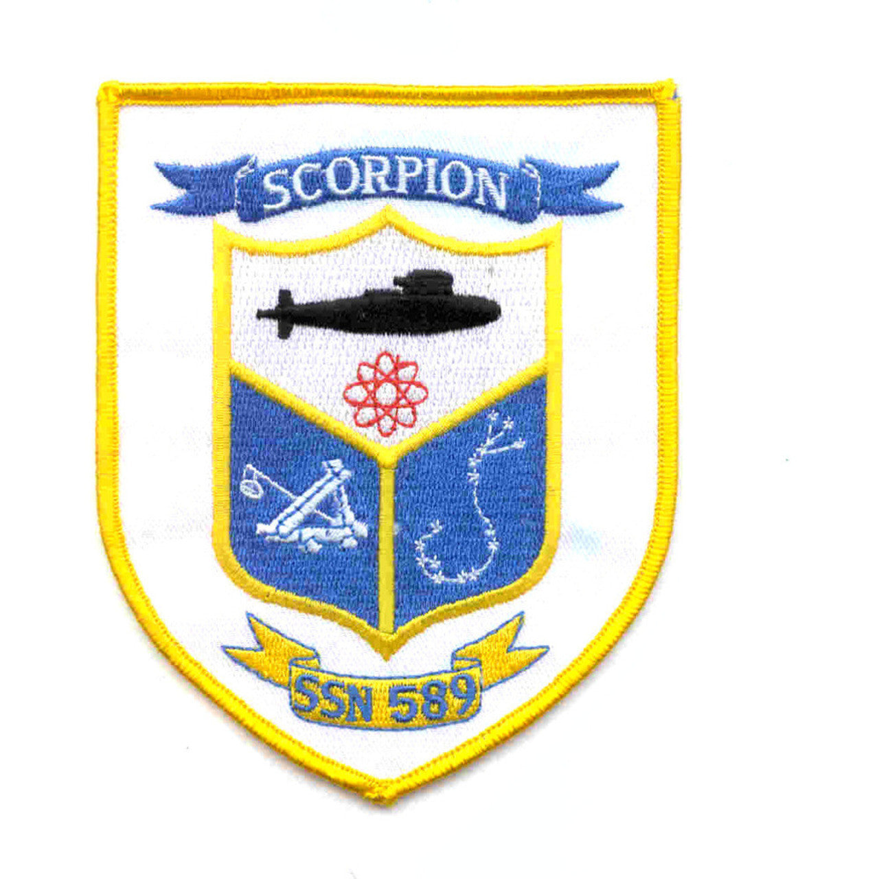 USS SCORPION SSN 589 PATCH