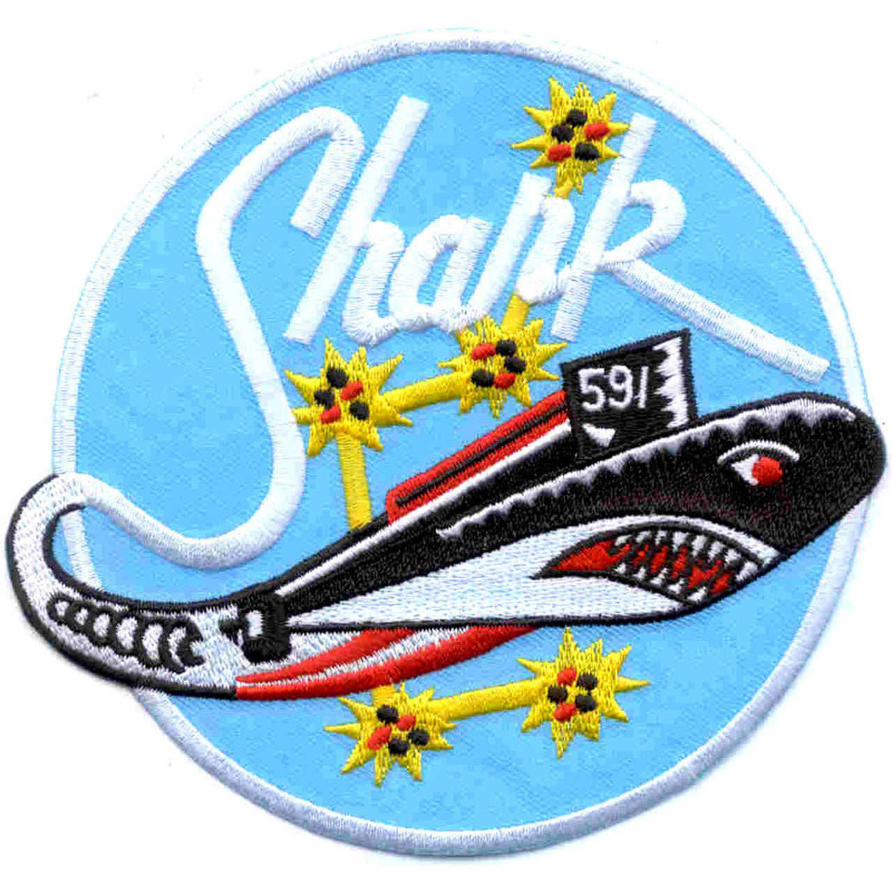 USS SHARK SSN 591 PATCH